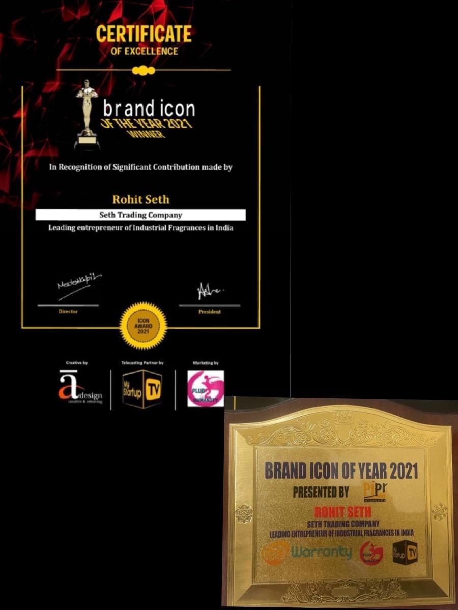 Brand Icon of the Year 2021 – Certificate of Excellence