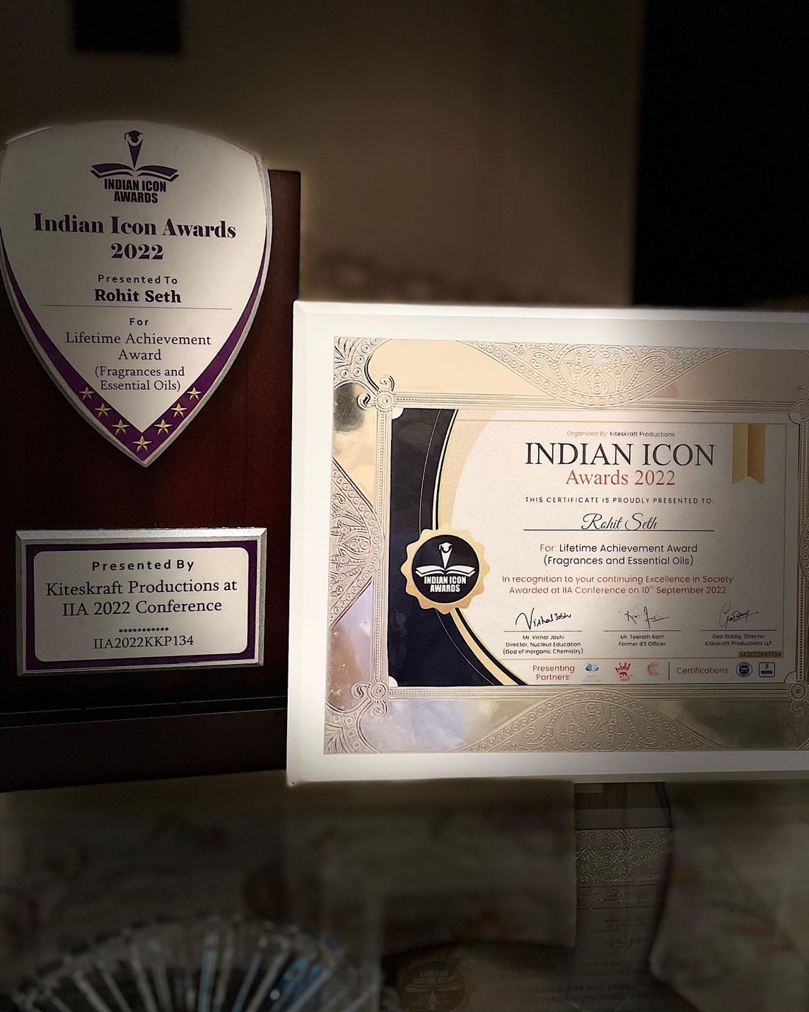 Indian Icon Awards 2022 – Lifetime Achievement Award